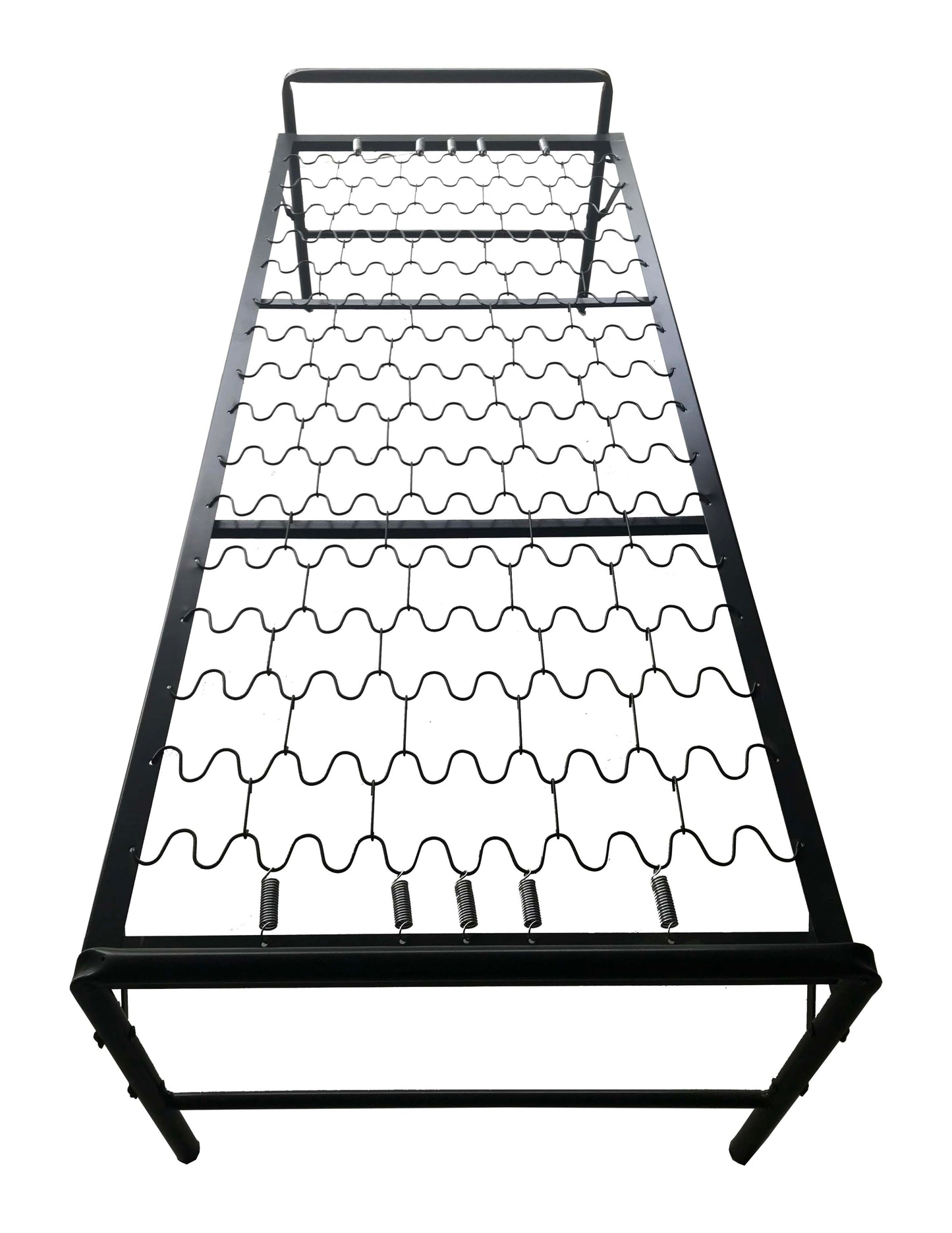 Army Style Steel Bunkbed With Mattresses.