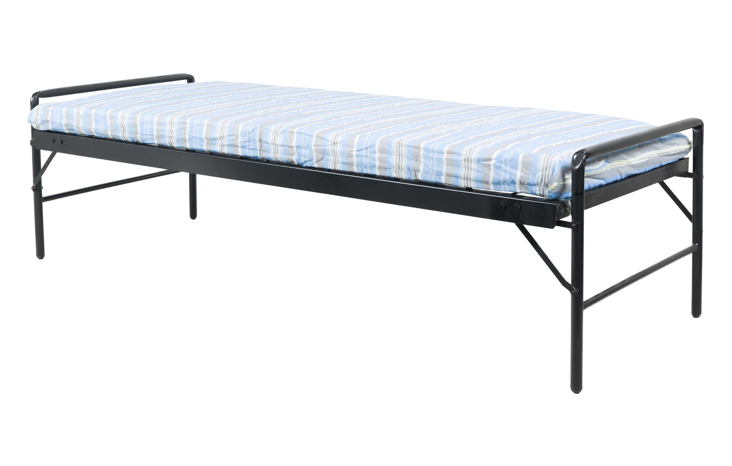 Army Style Steel Bunkbed With Mattresses.