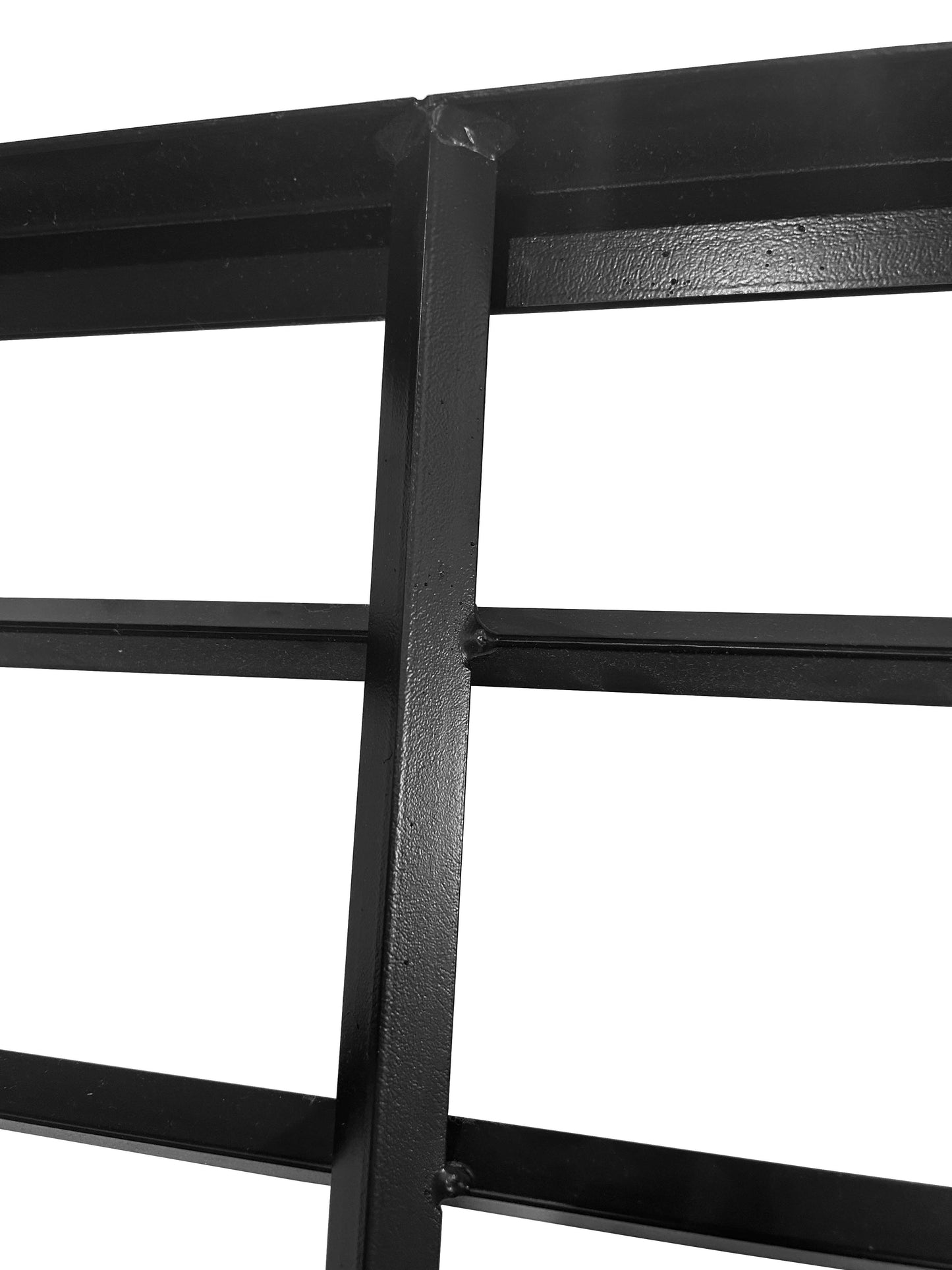 Heavy-Duty Steel Hotel Bed Base with Squared Tube Legs – Platform Frame | Black