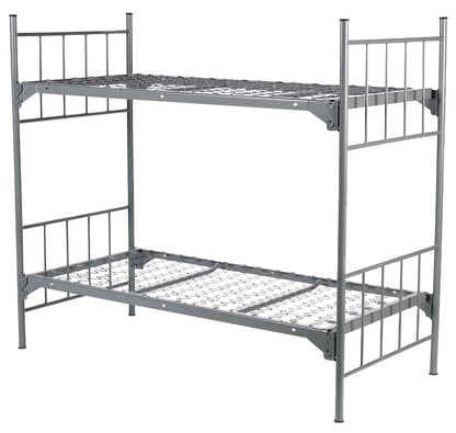 Heavy Duty Military-Grade Round Tube Bunk-able Bed – Non-Adjustable