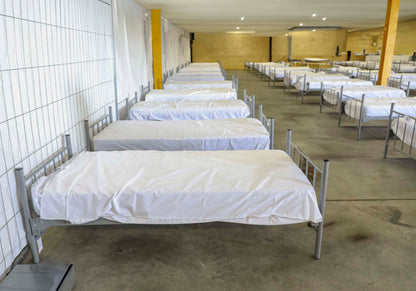 Heavy Duty Military-Grade Round Tube Bunk-able Bed – Non-Adjustable