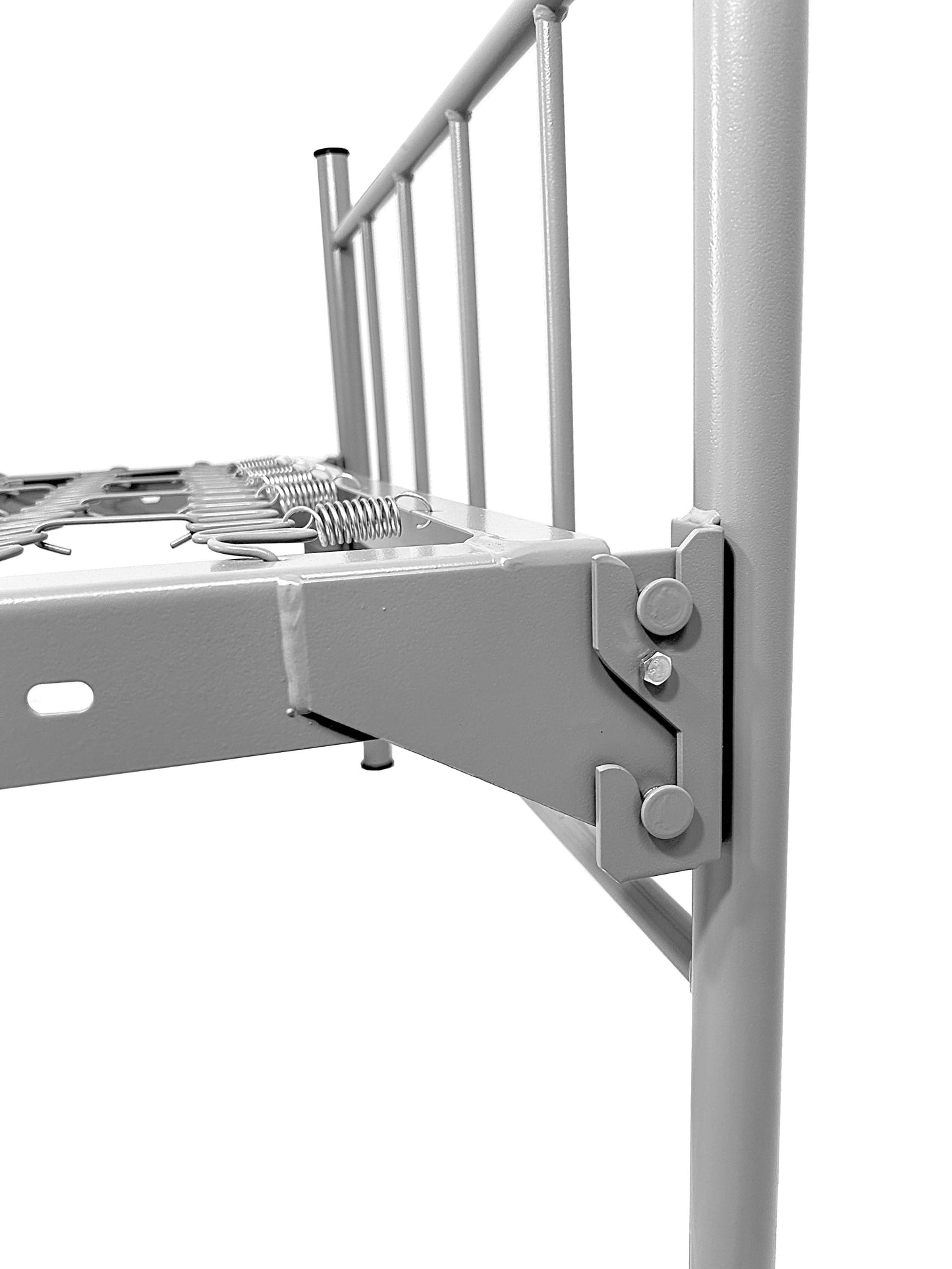 Heavy Duty Military-Grade Round Tube Bunk-able Bed – Non-Adjustable