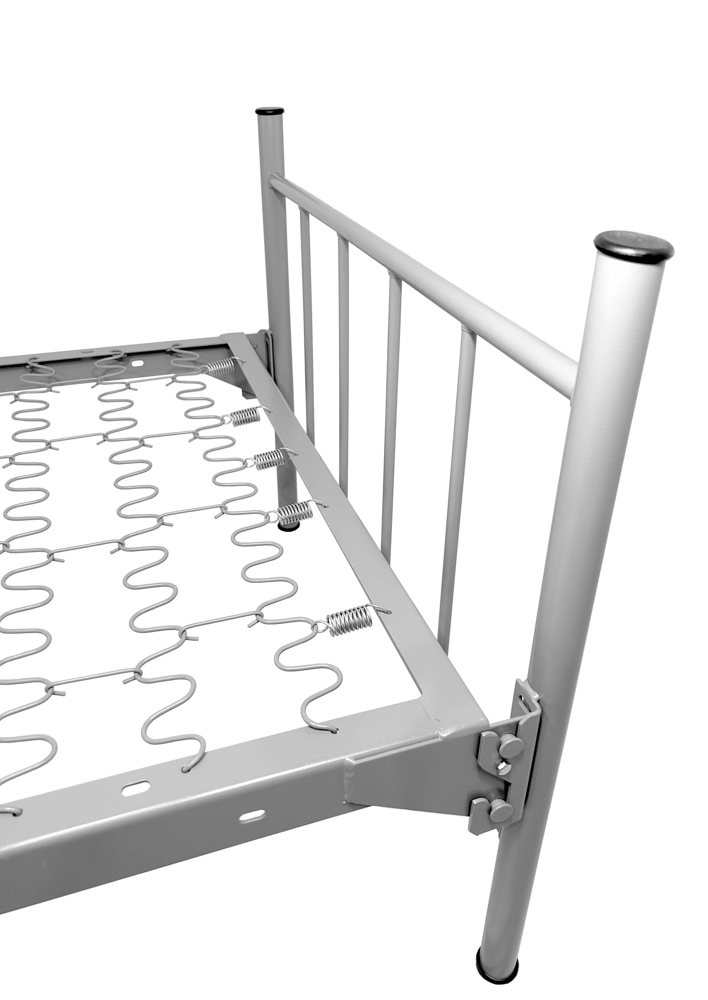 Heavy Duty Military-Grade Round Tube Bunk-able Bed – Non-Adjustable