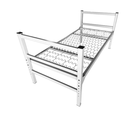 Steel Maiden – Heavy Military-Grade Adjustable Metal Bed (GSA-Approved)