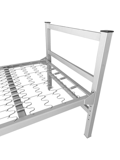 Steel Maiden – Heavy Military-Grade Adjustable Metal Bed (GSA-Approved)
