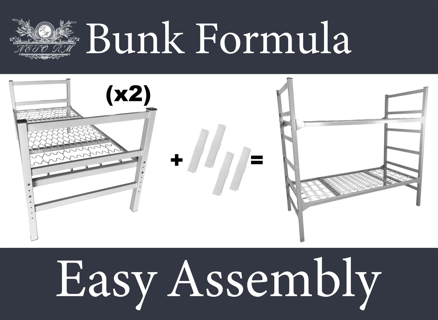 Steel Maiden – Heavy Military-Grade Adjustable Metal Bed (GSA-Approved)