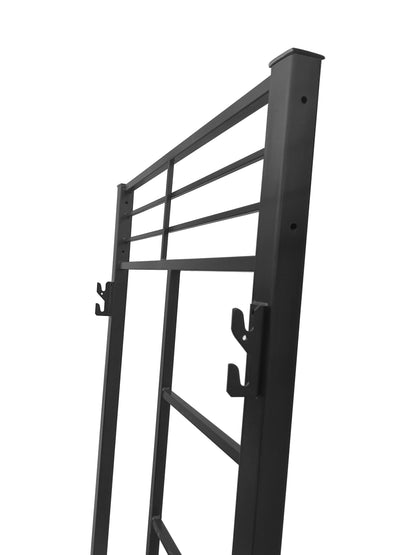 University Style Black Heavy Duty Steel Bunk Bed