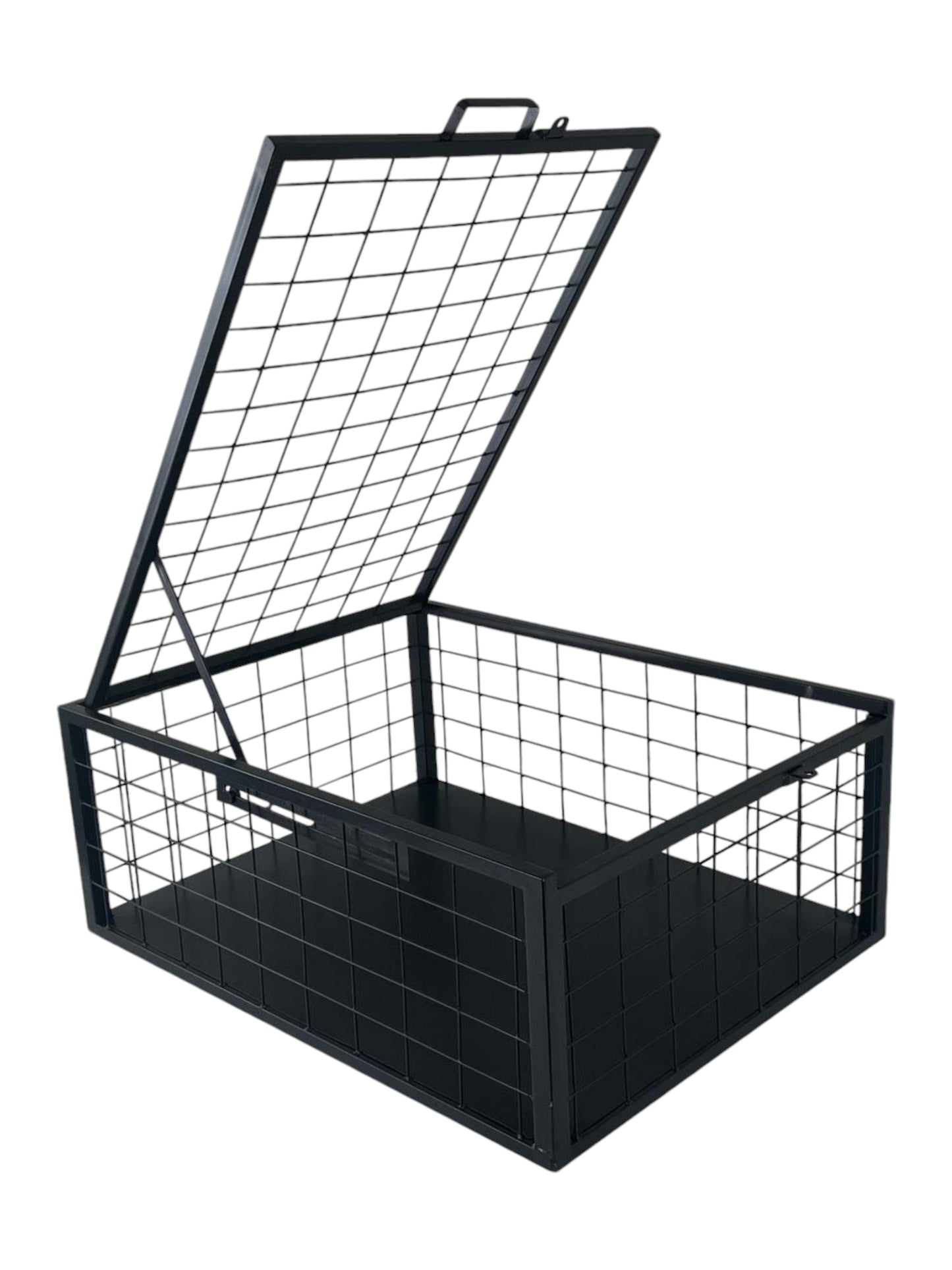 Underbed Steel Cage Cabinet – Heavy-Duty Lockable Rolling Storage Unit with Epoxy Powder-Coated Finish