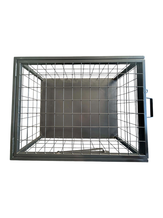 Underbed Steel Cage Cabinet – Heavy-Duty Lockable Rolling Storage Unit with Epoxy Powder-Coated Finish