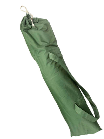 Extra-Large Heavy Duty Army-Style Folding Cot with Built-In Foam Pad – 33” x 80” Steel Frame